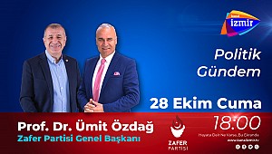 Zafer Partisi Genel Başkanı Ümit Özdağ, Rıdvan Akgün'ün konuğu oluyor