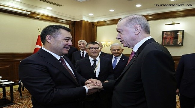 Erdoğan, Kırgızistan Cumhurbaşkanı Caparov'un doğum gününü kutladı
