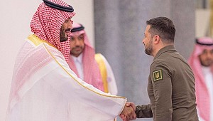 Zelensky, Riyad'da Veliaht Prens Bin Selman ile görüştü