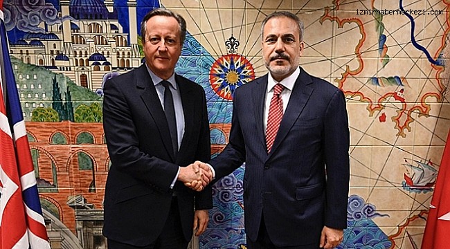 Fidan, Brüksel'de İngiliz mevkidaşı Cameron'la görüştü
