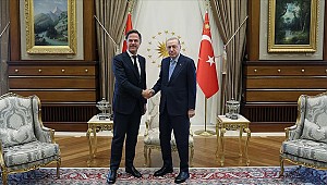 Erdoğan, NATO Genel Sekreteri Rutte'yi kabul etti