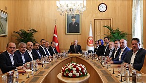 TBMM Başkanı Numan Kurtulmuş, Memur-Sen Başkanlar Kurulunu kabul etti