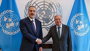 Bakan Fidan, BM Genel Sekreteri Guterres ile ABD'de görüştü