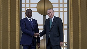 Cumhurbaşkanı Recep Tayyip Erdoğan, Gabon Cumhurbaşkanı Oligui Nguema'yı resmi törenle karşıladı