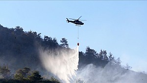 İzmir ve Çanakkale'de orman yangınlarına müdahale ediliyor