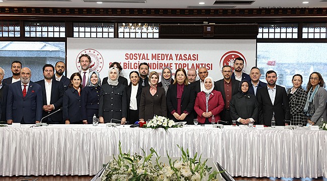 Aile ve Sosyal Hizmetler Bakanı Mahinur Göktaş, sosyal medya düzenlemesi için STK temsilcileriyle bir araya geldi
