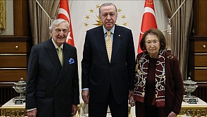 Erdoğan, iş insanları Koç ve Arsel'i kabul etti