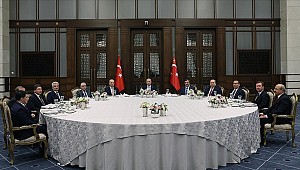 Erdoğan, yasama, yürütme ve yargı organlarının temsilcileriyle bir araya geldi