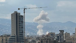Lübnan'ın başkenti Beyrut'a yeni hava saldırıları düzenlendi