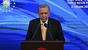 Erdoğan: Barajlarımız doluyor, su kaynaklarımız yenileniyor