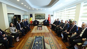 Cumhurbaşkanı Recep Tayyip Erdoğan, Romanya Cumhurbaşkanı Dan ile görüşme gerçekleştirdi