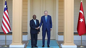Erdoğan, Liberya Cumhurbaşkanı Boakai ile görüştü