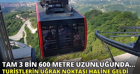 3 bin 600 metre uzunluğunda, Turistlerin uğrak noktası 